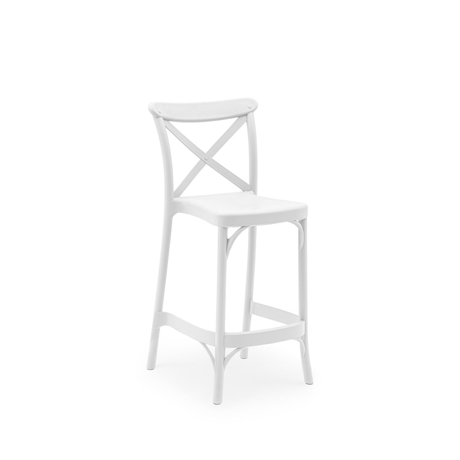 Bar Chair Capri Bar 65 cm Stackable Monoblock Plastic Stool