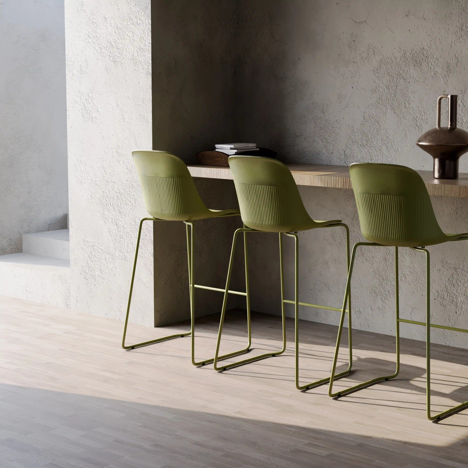 Bar Chair Shell-M Bar