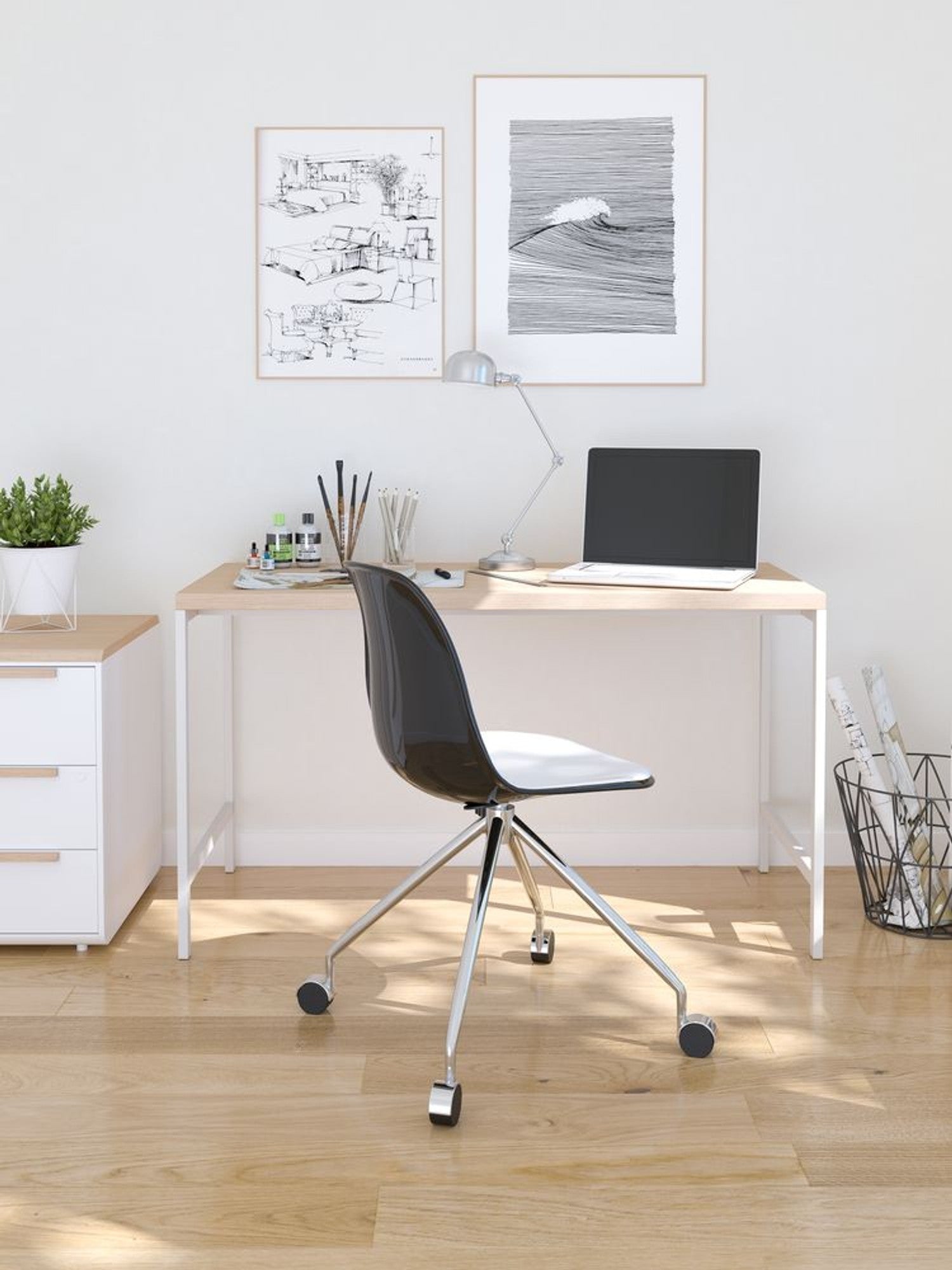 Chair Eos-O Office and Meeting Room Armless Chair