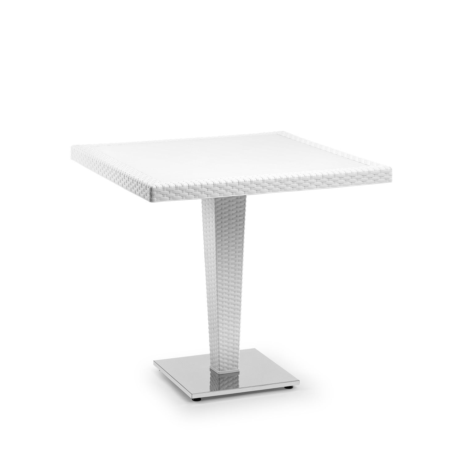 Table Antares 80x80 cm Chrome Leg