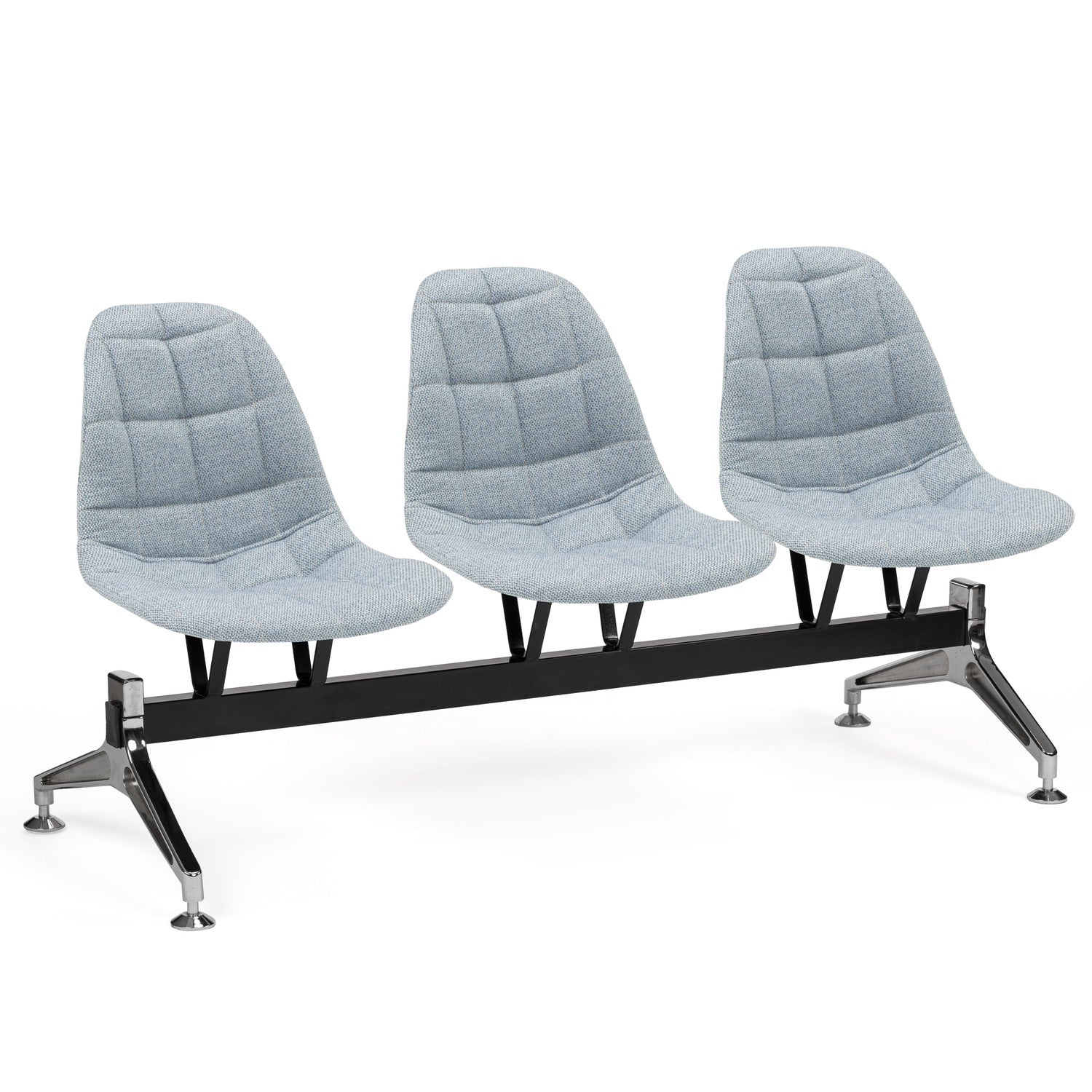 Upholstered Waiting Chair Eos-X3 Pad