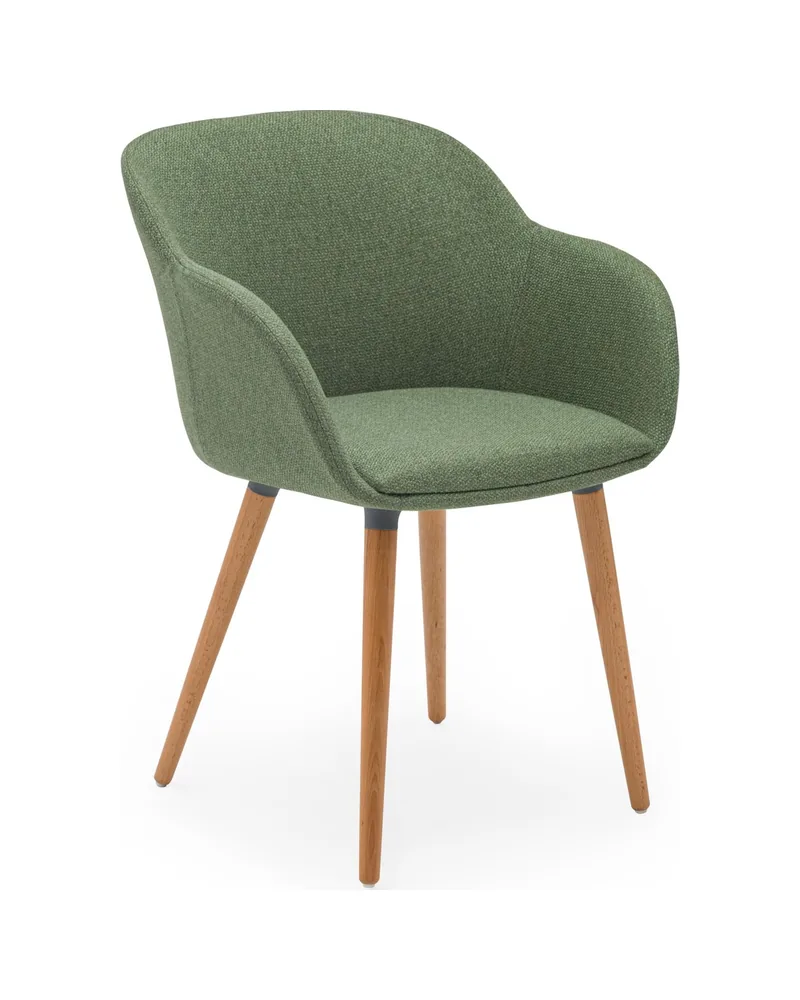 Upholstered Armchair Shell-N Pad