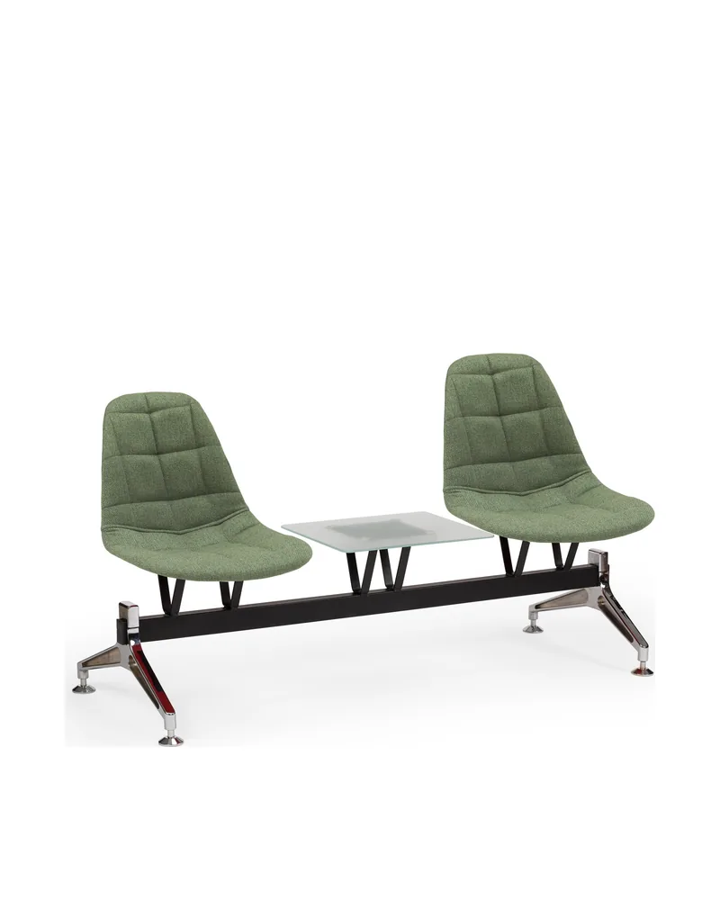 Upholstered Waiting Chair Eos-X2 Pad