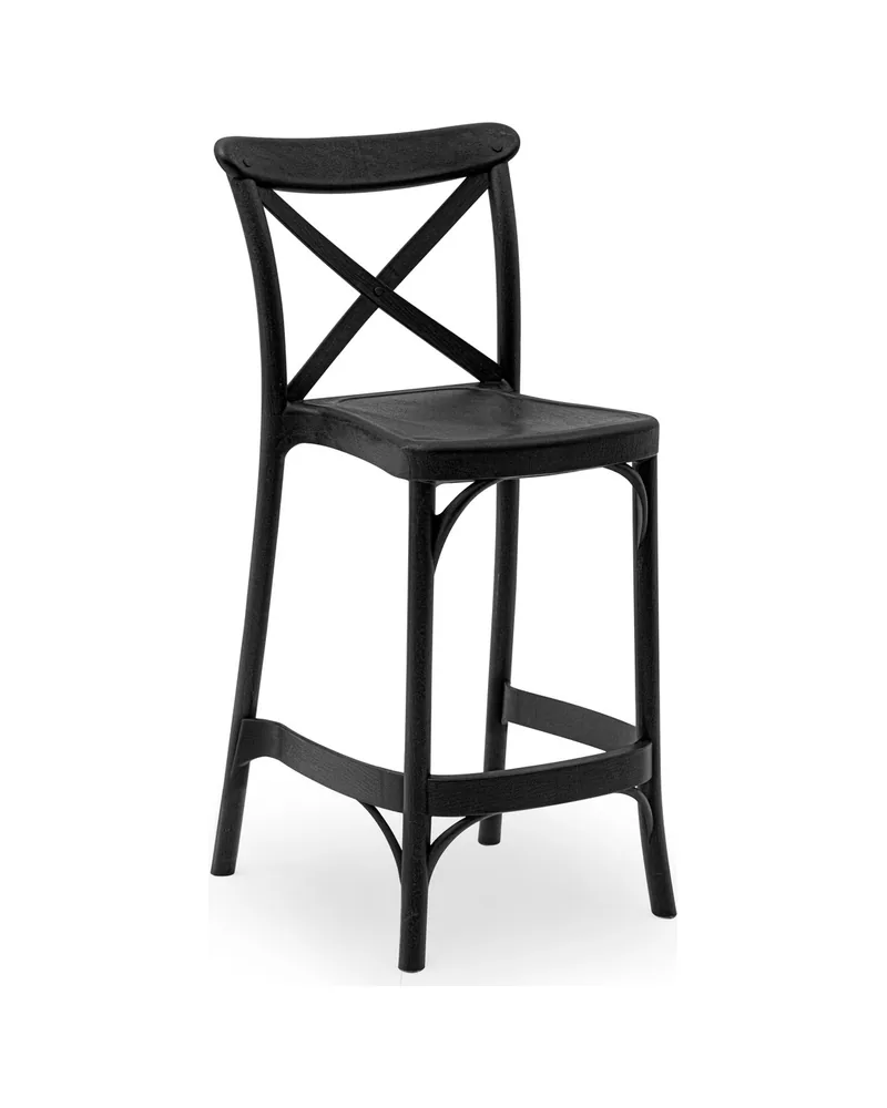 Bar Chair Capri Bar 65 cm Stackable Monoblock Plastic Stool