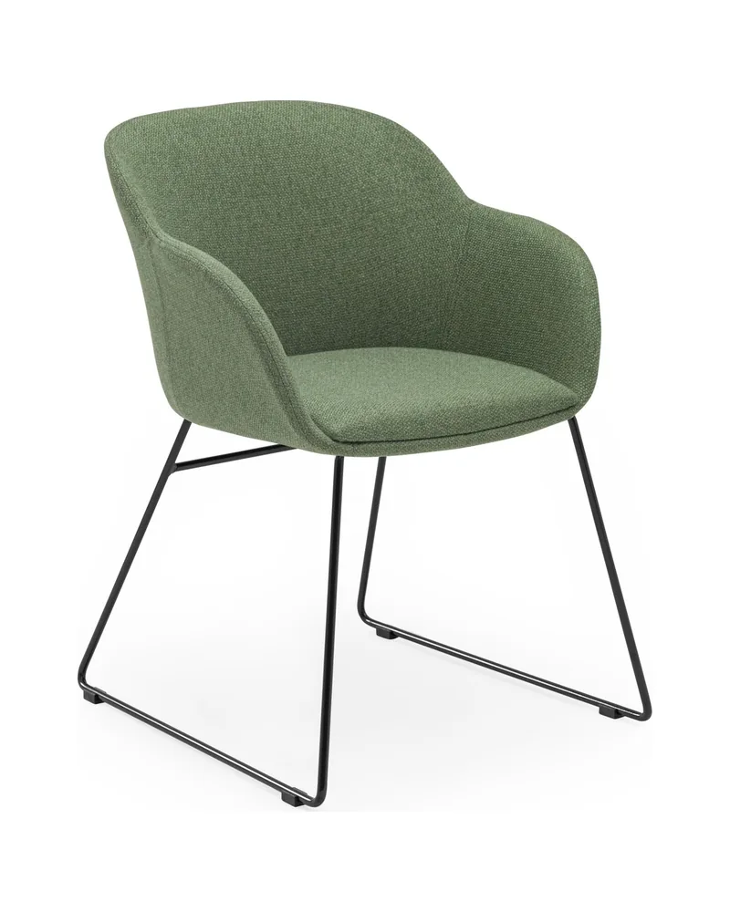 Upholstered Armchair Shell-U Pad