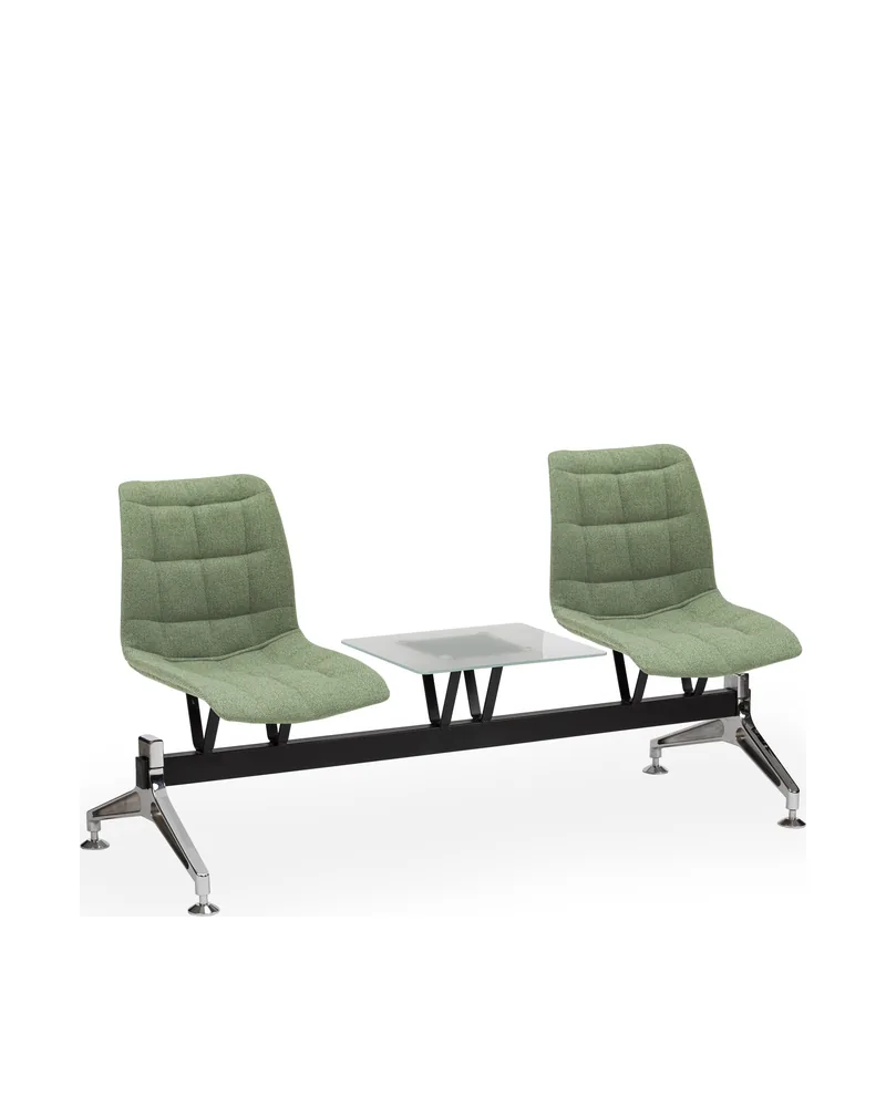 Upholstered Waiting Chair Laser-X2 Pad