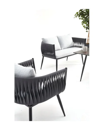 Belt Outdoor Seating Group (2+1+1 + coffee table)