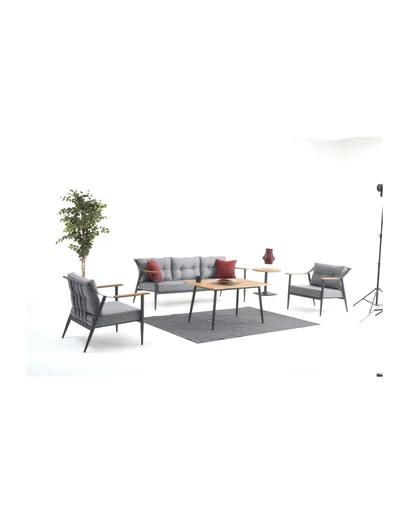 Fortes Outdoor Seating Group (3+1+1 + coffee table)