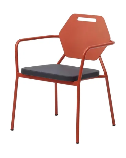 Star Outdoor Armchair, Steel