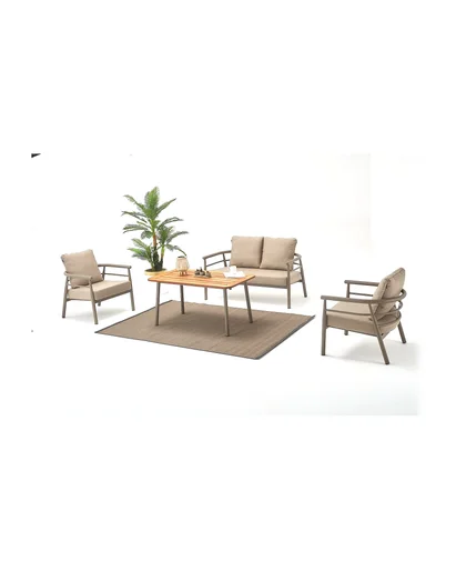 Terra Outdoor Seating Group (2+1+1 + coffee table)