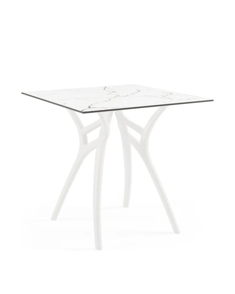 Table Ivy-l 77x77 cm Outdoor Cafe Hotel Restaurant Use