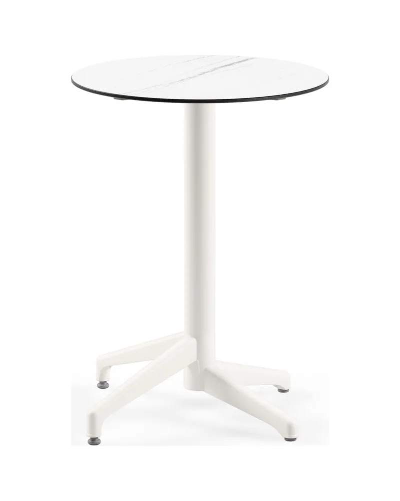 Table Moon-c Ø60 cm Fixed Outdoor Cafe Table