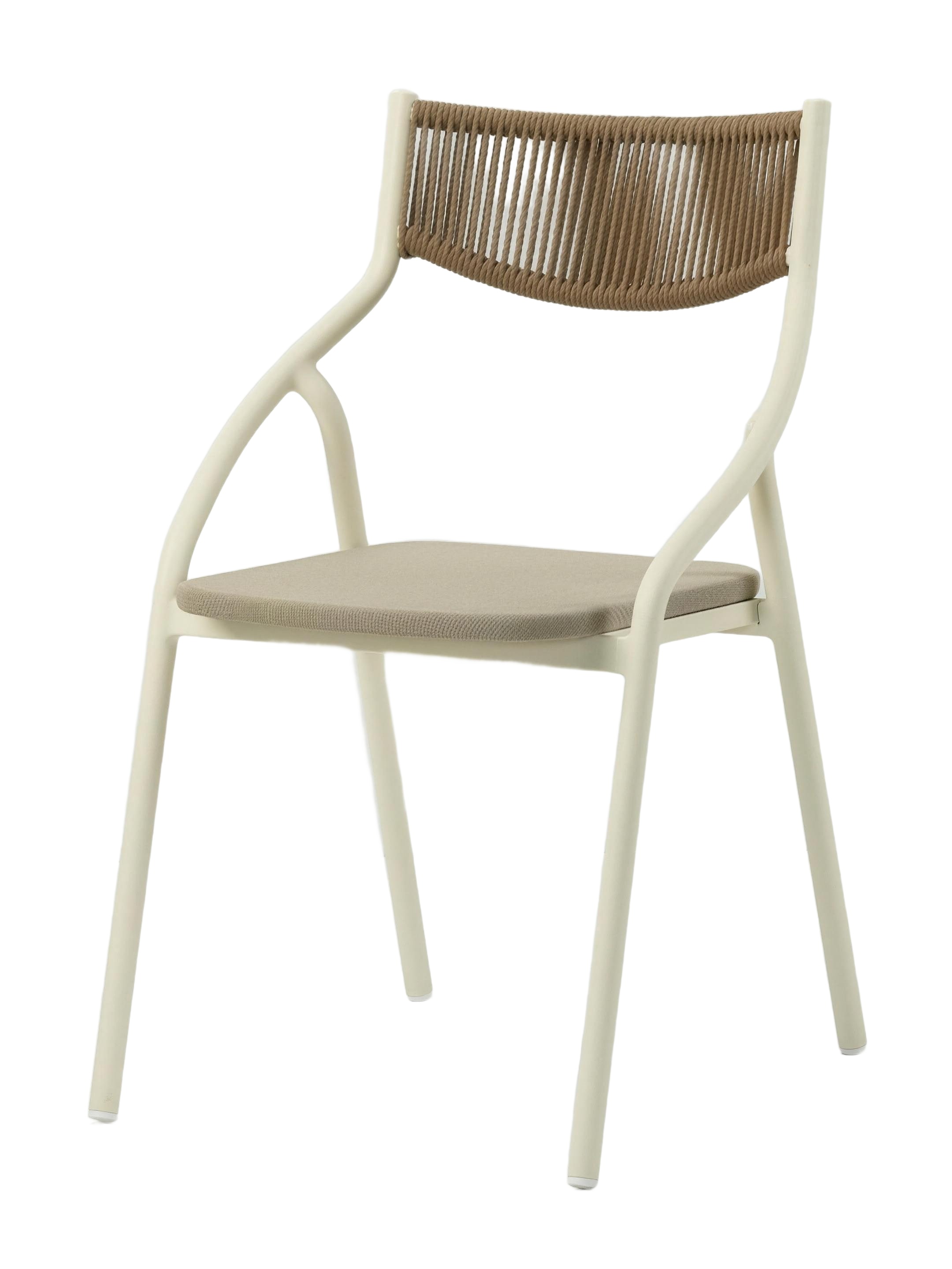Alba Outdoor Chair, Rope Back