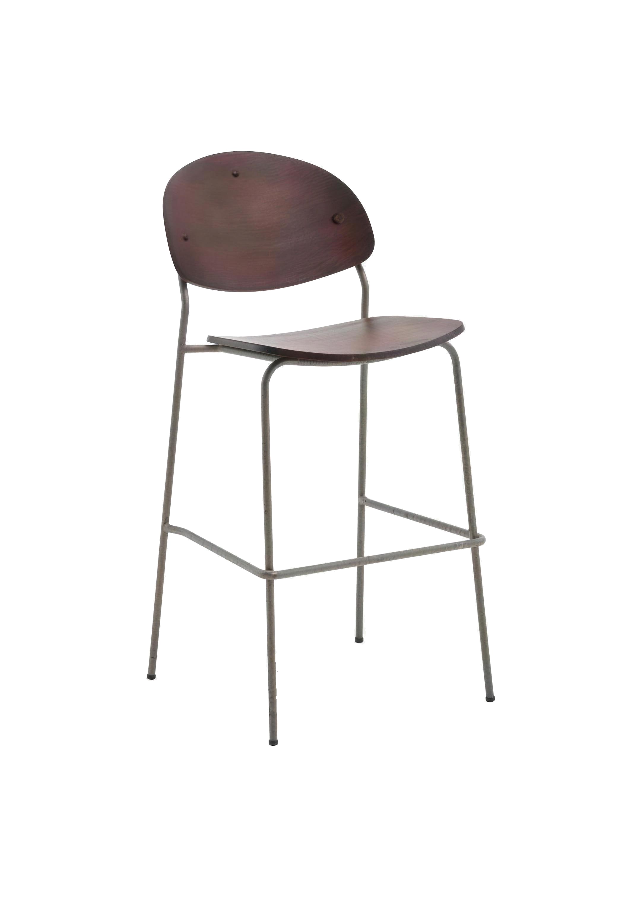 Slowpoke Metal Bar Stool
