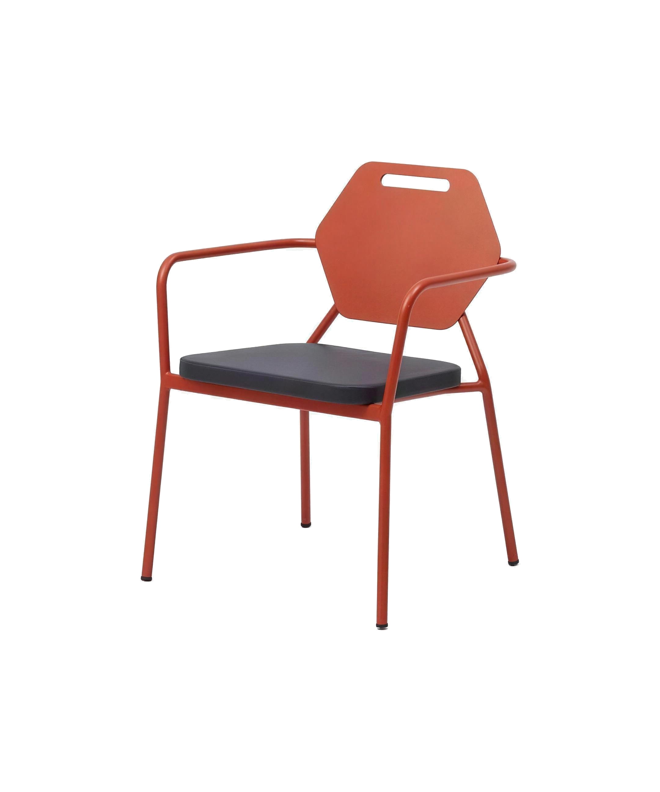 Star Outdoor Armchair, Steel