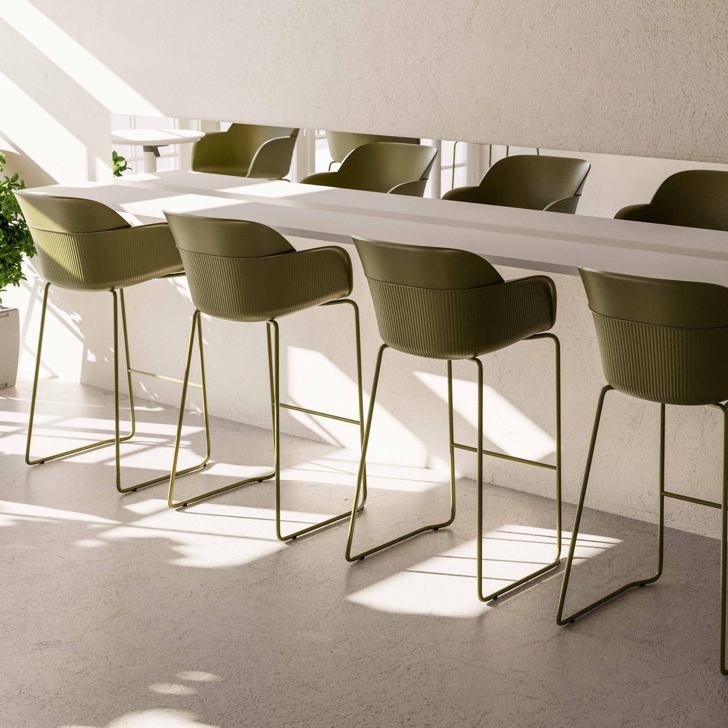 Bar Chair Shell-M Bar