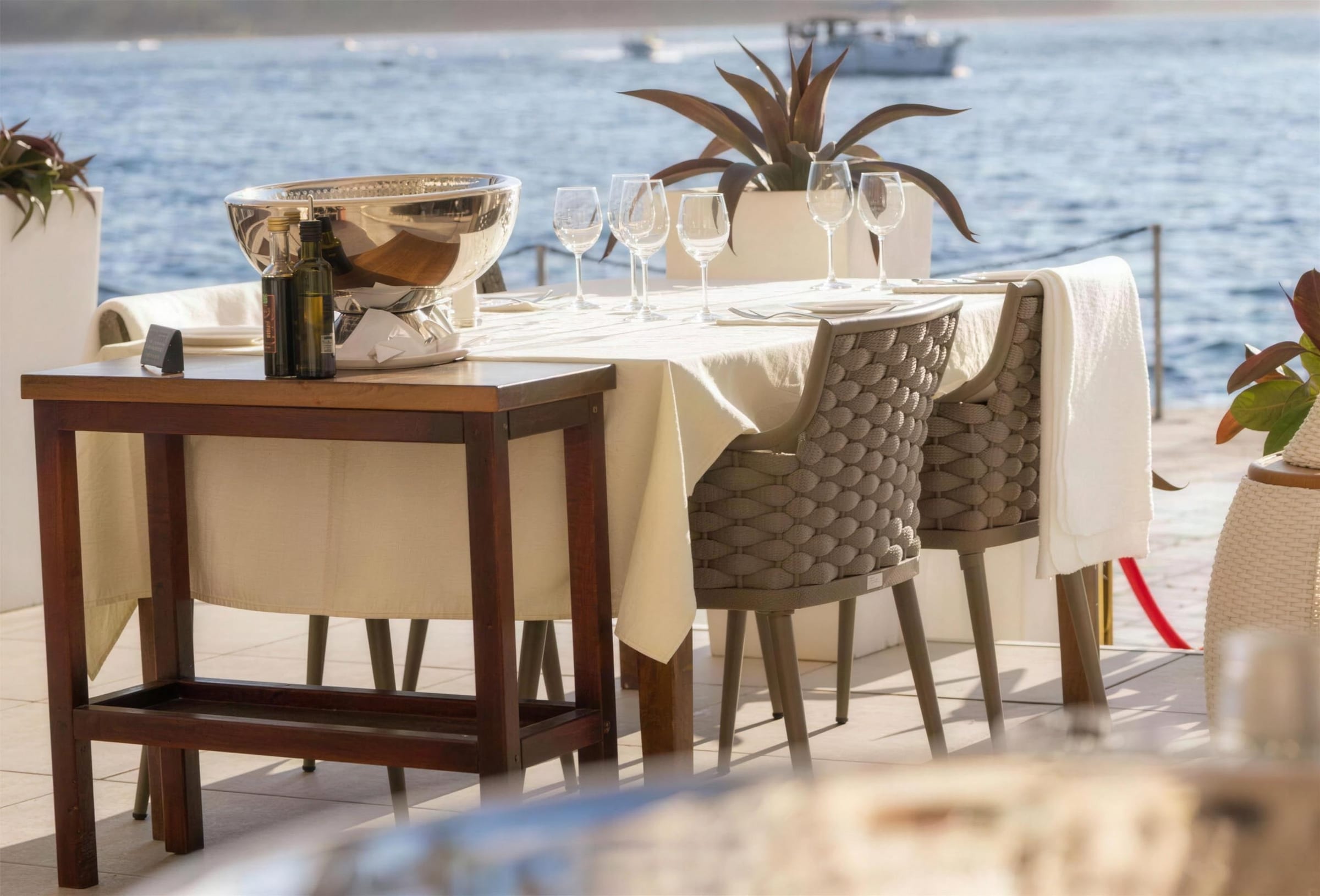 Zenna Outdoor Armchair in a setting