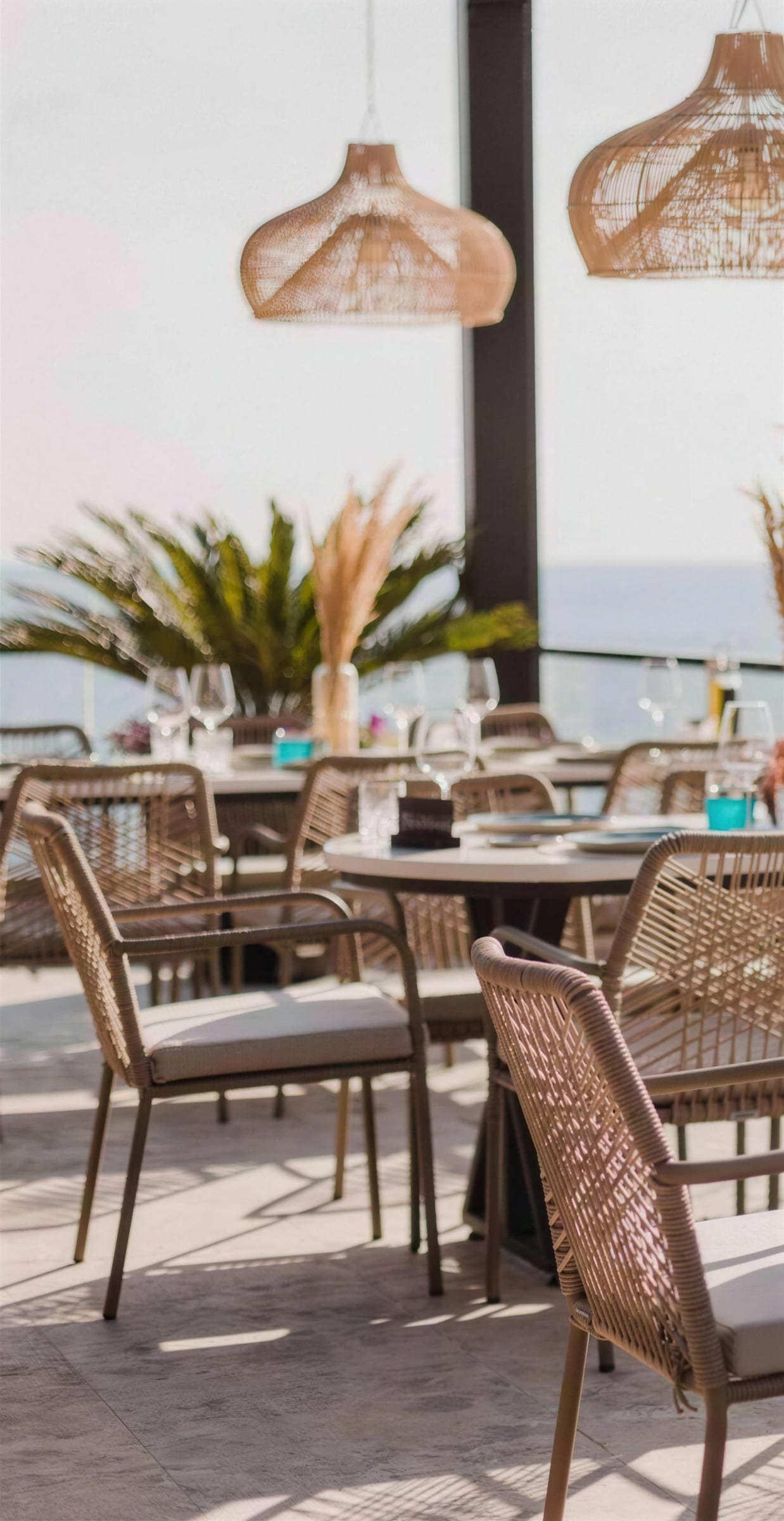 Crete Outdoor Armchair in a setting